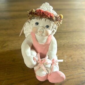 Dreamsickles Vintage 1994 Tiny Dancer Cherub Angel Ballerina Figurine